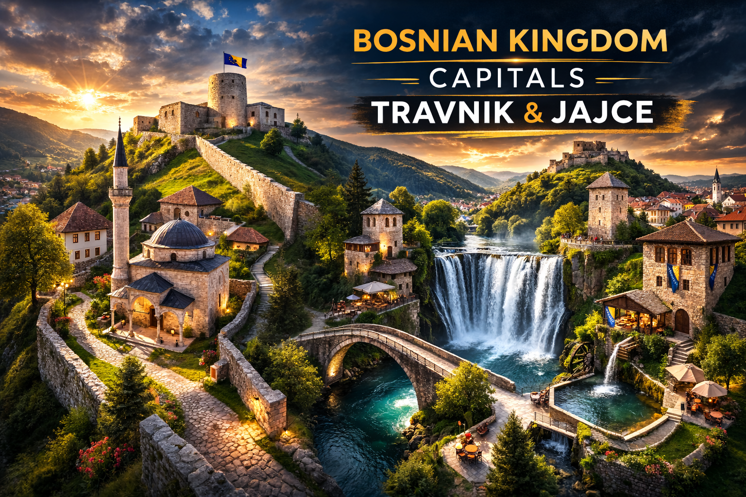 Tour de las Capitales del Reino Bosnio: Travnik y Jajce desde Sarajevo