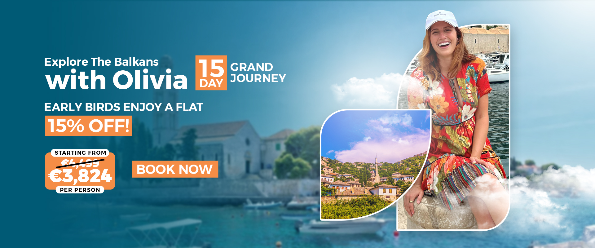 Explore the Balkans with Olivia: 15-Day Grand Journey